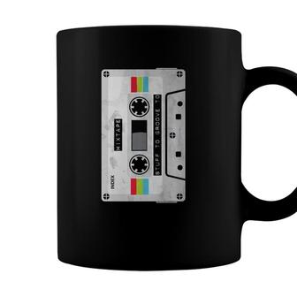 Groove Hip Hop Dj Mix Tape Retro Vintage Cassette Coffee Mug - Seseable