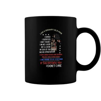 Grumpy Old Man Veteran If This Offends You I Dont Care 2022 Gift Coffee Mug - Seseable