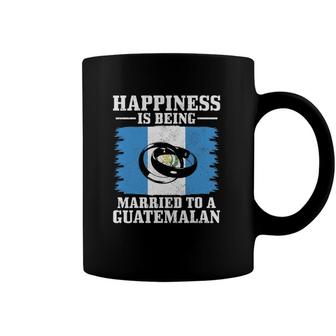 Guatemalan Wife Husband Married Wedding Guatemala Flag Coffee Mug | Mazezy