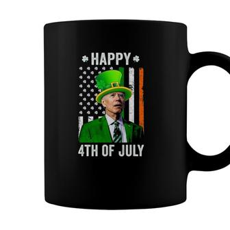 Happy 4Th Of July Joe Biden St Patricks Day Leprechaun Hat Coffee Mug - Seseable