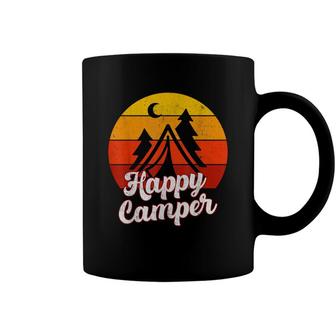 Happy Camper For Men Women Boys Girls Kids Camping Lover Coffee Mug - Seseable