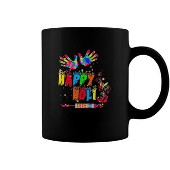 Happy Holi Festival India Hindu Spring 2022 Gift Coffee Mug | Mazezy