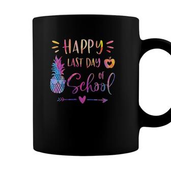 Happy Last Day Of School Pineapple Funny Teacher Summer Mode Coffee Mug - Seseable