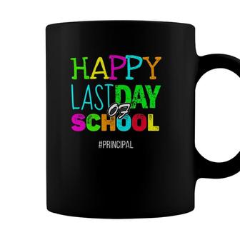 Happy Last Day Of School Principal Appreciation Coffee Mug - Seseable