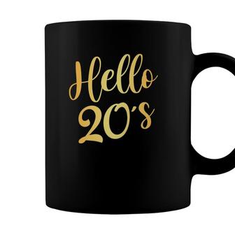 Hello 20S Womens 20Th Birthday Gift 20 Years Old Bday Squad Coffee Mug - Seseable
