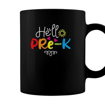 Hello Pre-K Fun Back To School Teacher Student Gift Coffee Mug - Seseable
