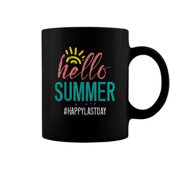 Hello Summer Happy Last Day Of School Teacher Boys Girl Kids Coffee Mug - Seseable