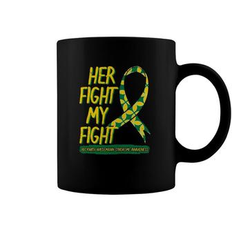 Her Fight Is My Fight Beckwith Wiedemann Syndrome Awareness Coffee Mug | Mazezy