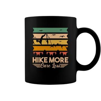 Hike More Care Less Explore Travel Lover Coffee Mug - Seseable