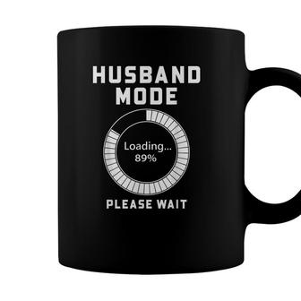 Husband Mode Loading Funny Bachelor Party Idea For Groom Coffee Mug - Seseable