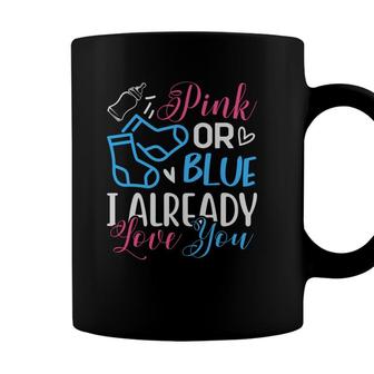 I Already Love You Baby Gender Reveal Party Coffee Mug - Seseable