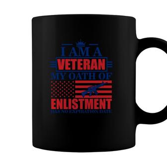 I Am A Veteran 2022 My Oath Of Enlistment Coffee Mug - Seseable