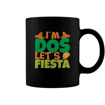 I Am Dos Lets Fiesta Colorful Decoration Gift For Human Coffee Mug - Seseable