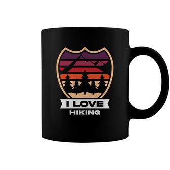 I Love Hiking Explore Travel Lover Great Gift Coffee Mug - Seseable