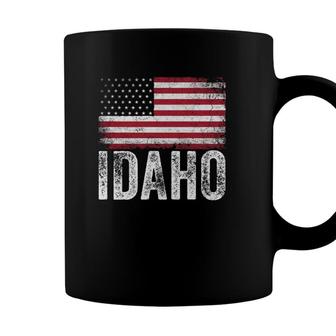 Idaho American Flag 4Th Of July Patriotic Usa Men Women Coffee Mug - Seseable