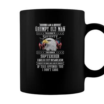 Im A Grumpy Old Man Born In September Fathers Day Gift Coffee Mug - Seseable