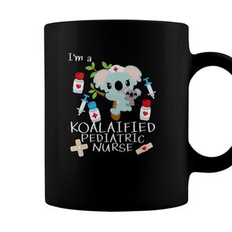 Im A Koalafied Pediatric Nurse Proud Hospital Nurse Koala Coffee Mug - Seseable