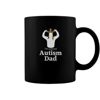 Im A Proud Autism Dad Autism Awareness Gifts Coffee Mug - Monsterry