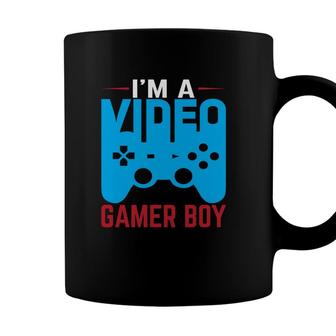 Im A Video Gamer Boy Birthday Boy Matching Video Gamer Coffee Mug - Seseable