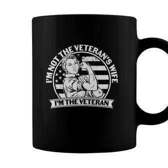 Im Not The Veteran 2022 Veterans Wife Im The Veteran 2022 Coffee Mug - Seseable
