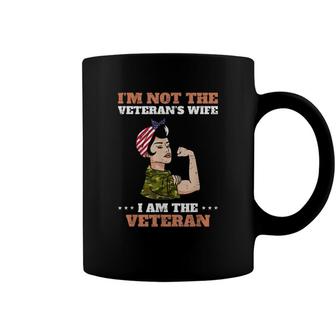 Im Not Veterans Wife Im Veteran - Men Woman Coffee Mug - Seseable