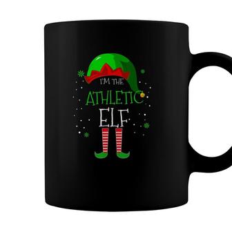 Im The Athletic Elf Family Matching Costume Christmas Gift Coffee Mug - Seseable