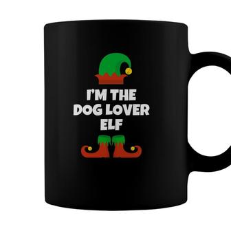 Im The Dog Lover Elf Family Christmas Funny Gift Coffee Mug - Seseable