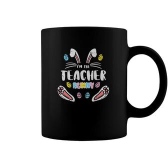 Im The Teacher Bunny Cute Easter Matching Rabbit Coffee Mug | Mazezy