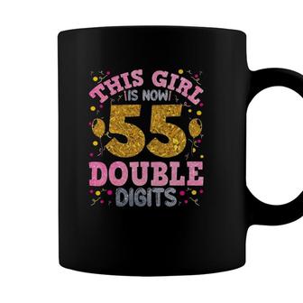 Its My 55Th Birthday This Girl Is Now 55 Years Old Coffee Mug - Seseable