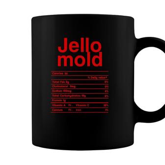 Jello Mold Nutrition Facts Funny Christmas Thanksgiving Gift Coffee Mug - Seseable
