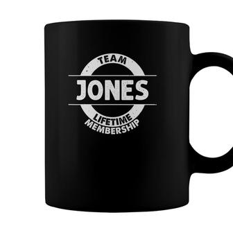 Jones Gift Funny Surname Family Tree Birthday Reunion Idea Coffee Mug - Seseable