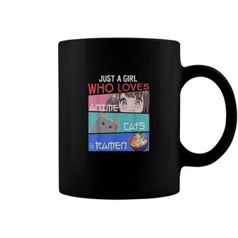 Just A Girl Who Loves Anime Coffee Mug - Monsterry