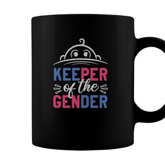 Keeper Of The Gender Baby Gender Reveal Party Graphic Coffee Mug - Seseable