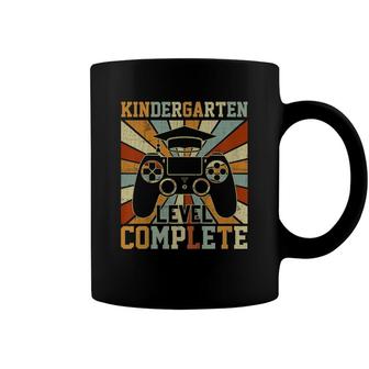 Kids Kindergarten Graduation Level Complete Video Games Boy Gamer Coffee Mug | Seseable UK