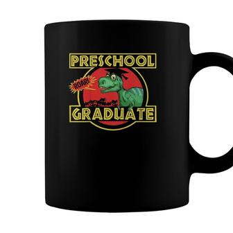 Kids Preschool Graduation Dinosaur Dino Graduate Gift Idea Coffee Mug - Seseable