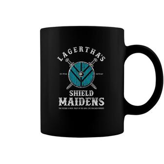 Lagerthas Shield Maidens Viking Warrior Shieldmaiden Coffee Mug | Mazezy