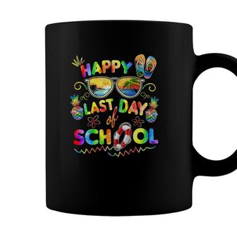 Last Day Of School For Teacher Off Duty Tie And Dye Coffee Mug - Seseable