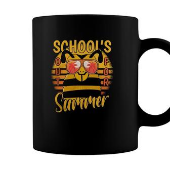 Last Day Of Schools Out For Summer Vacation Bee Coffee Mug - Seseable