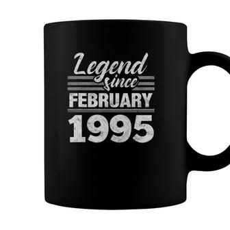 Legend Since February 1995 - 27Th Birthday 27 Years Old Coffee Mug - Seseable