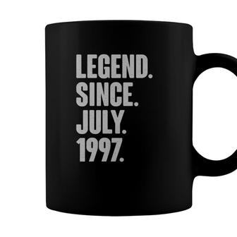 Legend Since July 1997 Birthday Gift For 25 Years Old Man Coffee Mug - Seseable