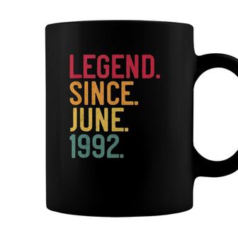 Legend Since June 1992 30Th Birthday 30 Years Old Vintage Coffee Mug - Seseable