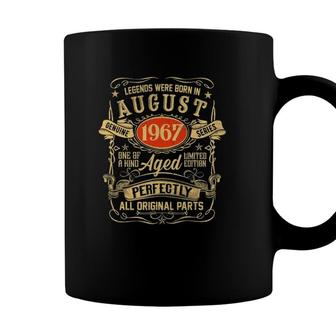 Legends Were Born In August 1967 55Th Birthday 55 Years Old Coffee Mug - Seseable