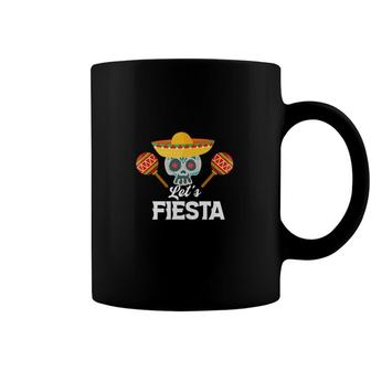 Lets Fiesta Bone Decoration Gift For Human Coffee Mug - Seseable