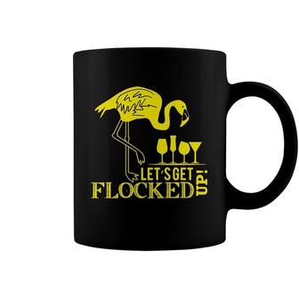 Lets Get Flocked Up Bachelorette Favors Coffee Mug - Seseable