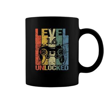 Level 16 Unlocked Awesome 2006 Video Game 16Th Birthday Gift Coffee Mug - Seseable