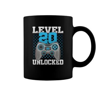 Level 20 Unlocked Video Gaming 20Th Birthday 2002 Game Gamer Coffee Mug - Seseable