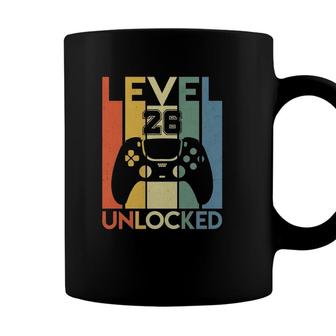 Level 26 Unlocked Birthday 26 Years Old Its My 26Th Birthday Coffee Mug - Seseable