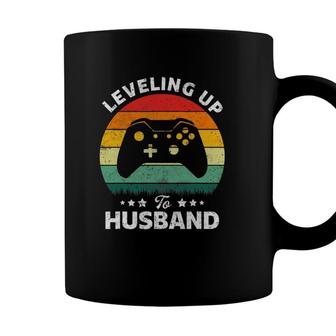 Leveling Up To Husband Engagement For Video Game Lovers Coffee Mug - Seseable