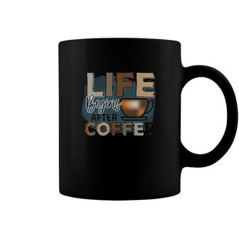 Life Begins After Coffee Coffee Classic Coffee Mug | Mazezy