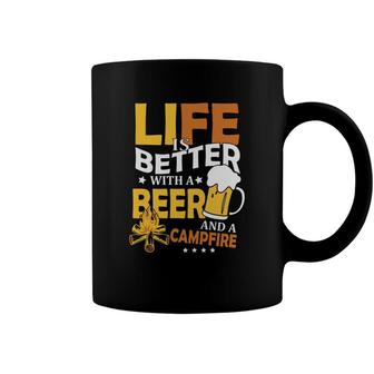 Life Is Better With A Beer Lovers Gifts Coffee Mug - Seseable
